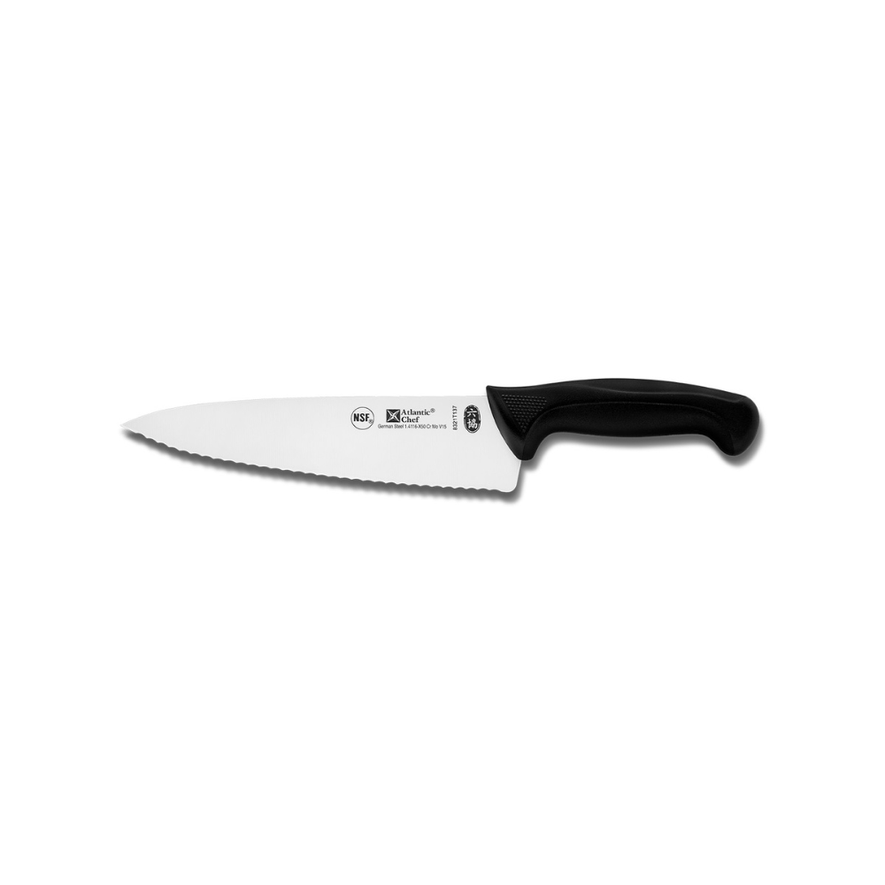 Chef's Knife-Serrated Edge
