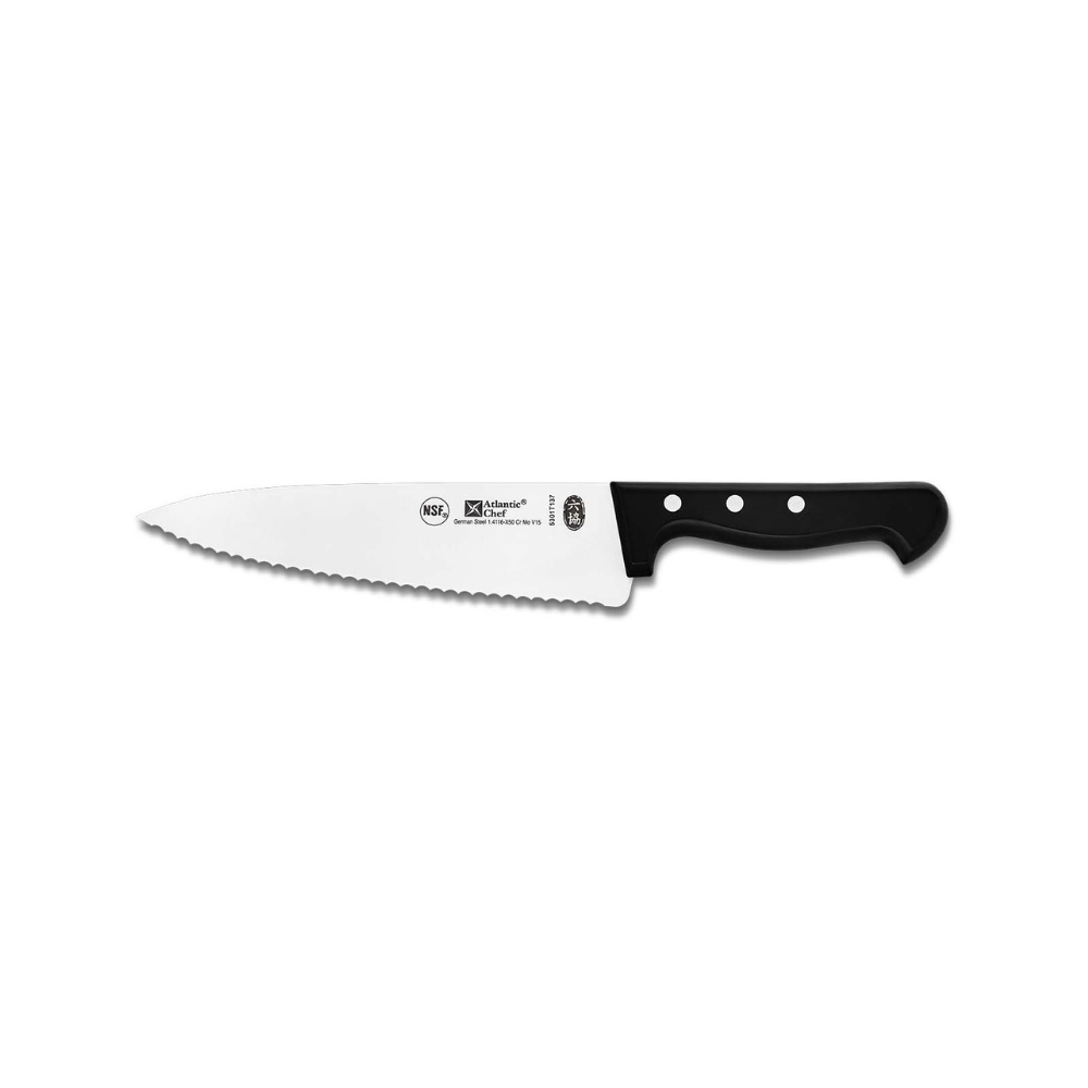 Chef's Knife-serrated edge